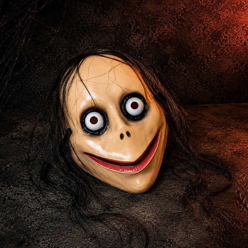 CreepyHair - Masque d’Halloween avec cheveux longs