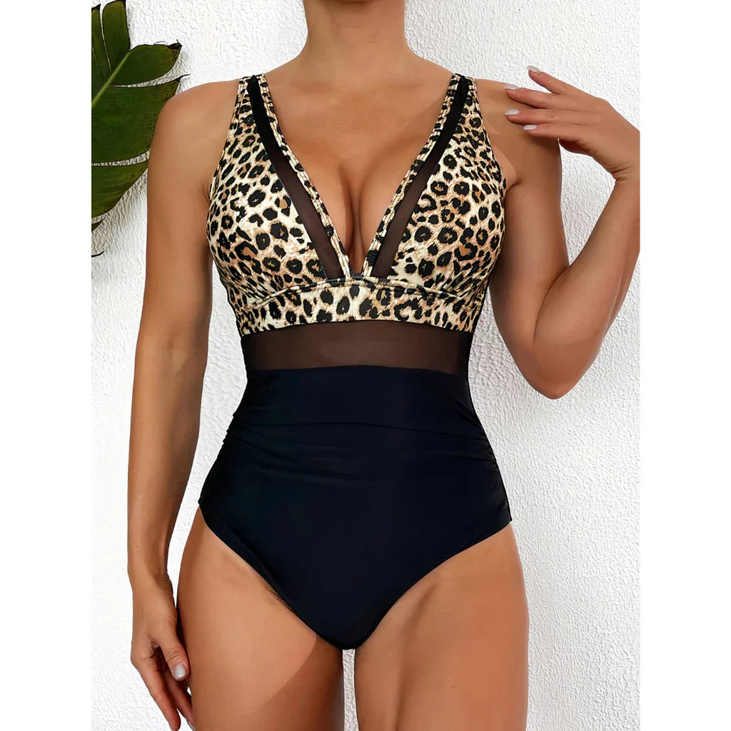 Aria - Costume intero elegante con vestibilità valorizzante e spalline regolabili
