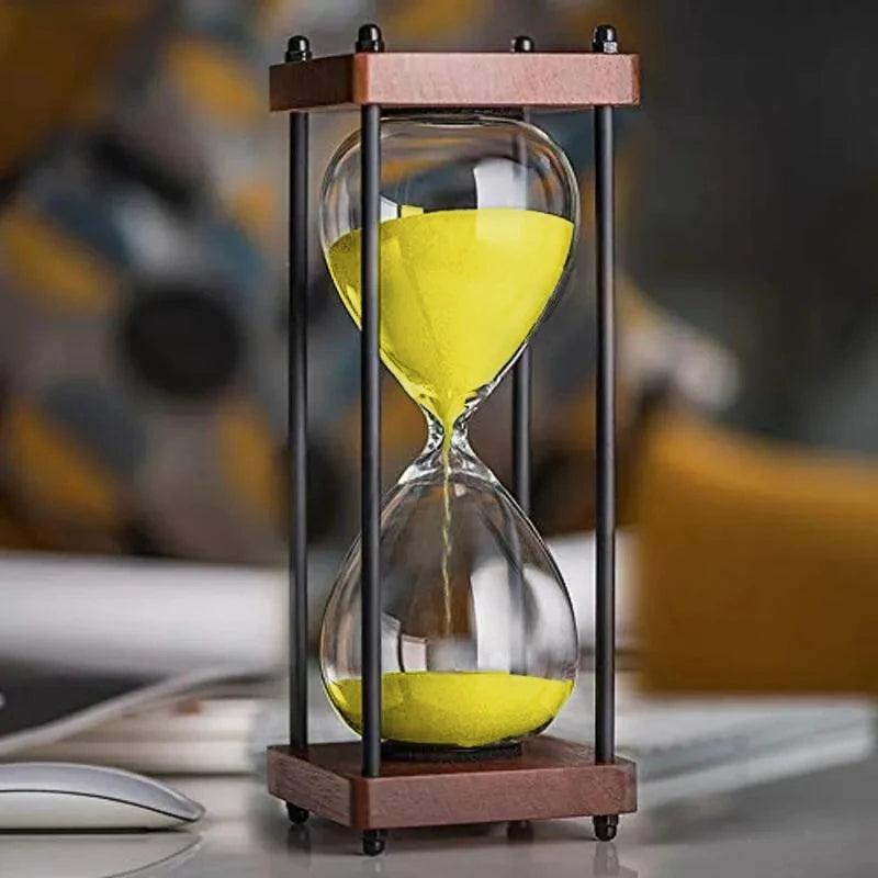 TempoGlass – Timer elegante da 60 minuti con flusso visivo per la gestione del tempo e la concentrazione