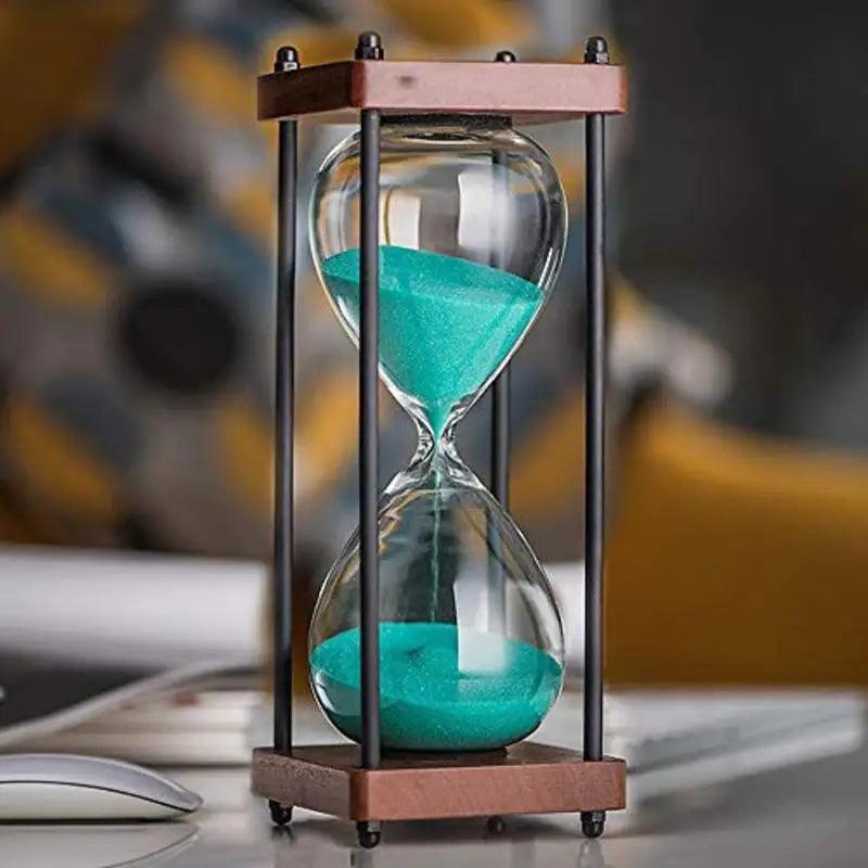 TempoGlass – Timer elegante da 60 minuti con flusso visivo per la gestione del tempo e la concentrazione