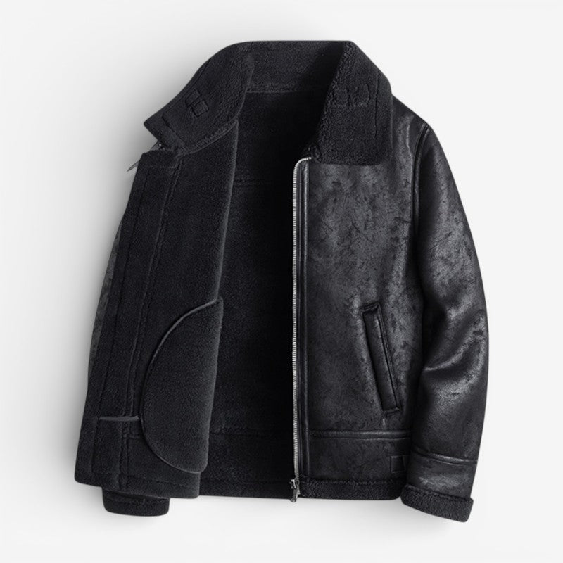 Corbin - Veste zippée à manches longues avec poche latérale