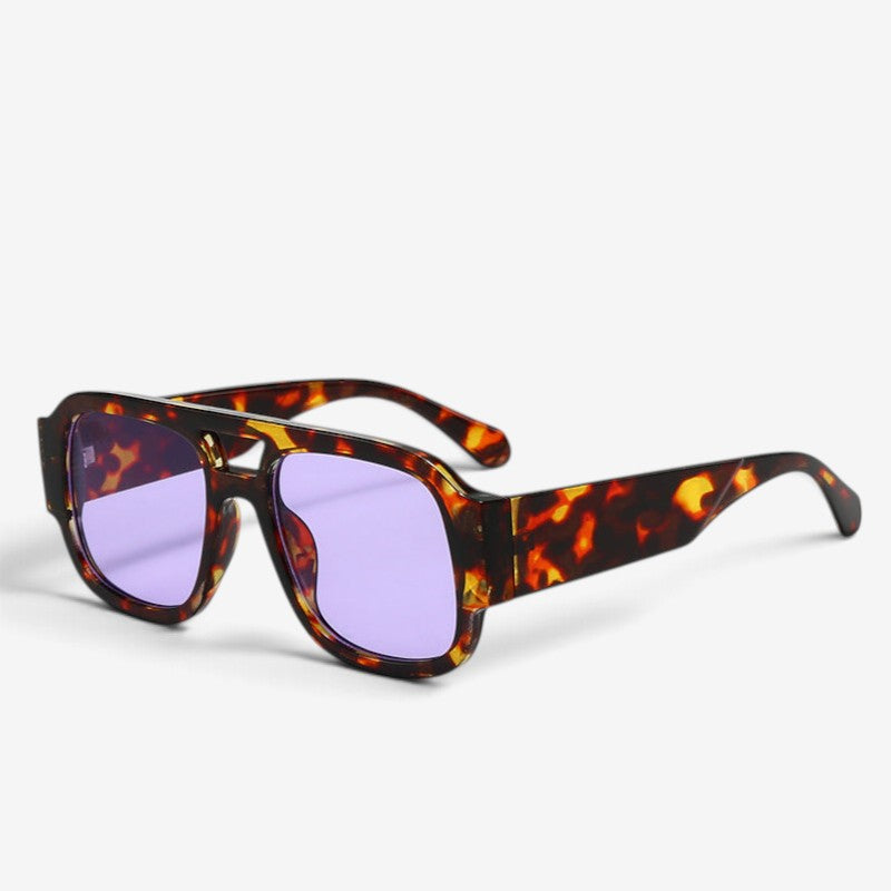 SunVibe - Occhiali da sole vintage da aviatore dal design elegante