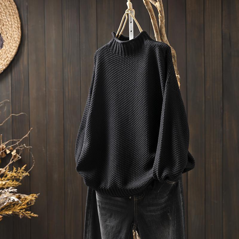 Clara - Elegante dolcevita a maniche lunghe con maglia morbida