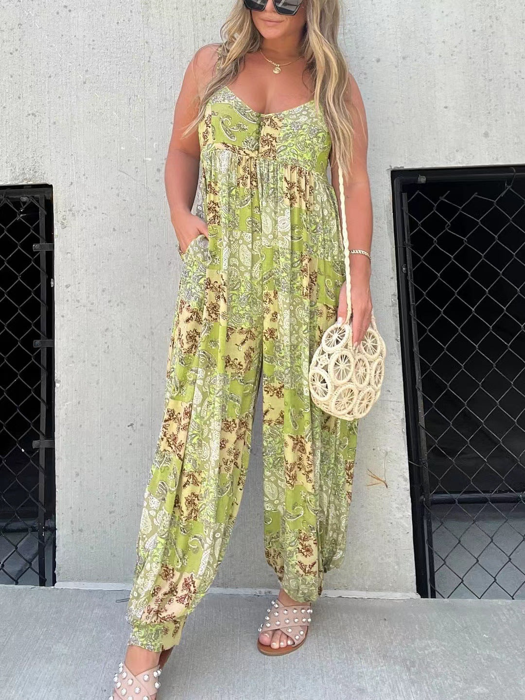 PrintSplash™ - Halter Chic Jumpsuit