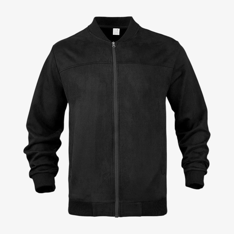 Ribforge - Men's Bomber Jacket with Stand-Up Collar
