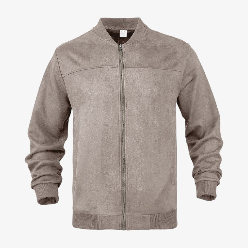 Ribforge - Men's Bomber Jacket with Stand-Up Collar