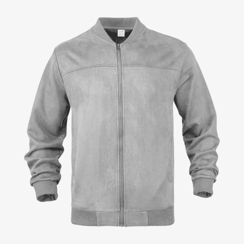 Ribforge - Men's Bomber Jacket with Stand-Up Collar