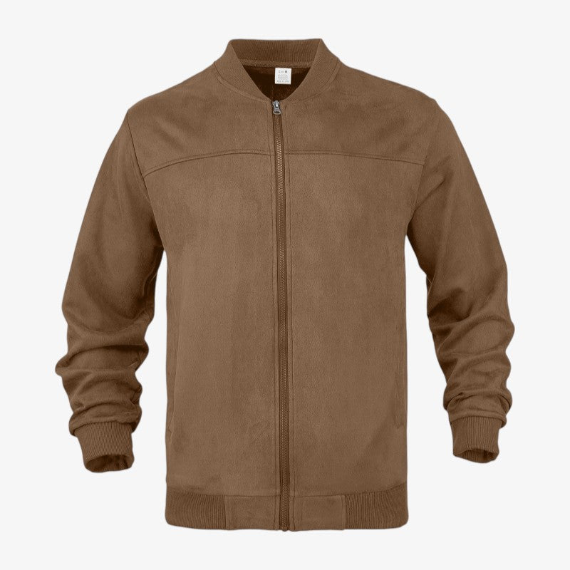Ribforge - Men's Bomber Jacket with Stand-Up Collar
