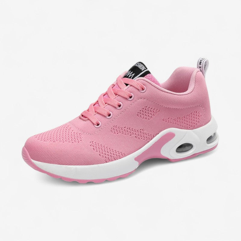 Camila – Sneakers met Ronde Neus Veters en Slip On Ontwerp