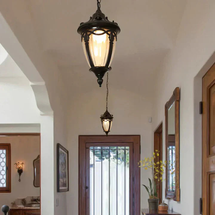 LumaNest - Nostalgic hanging lantern with soft, cozy light