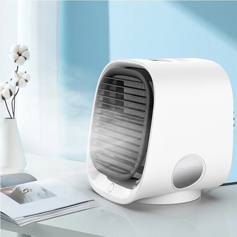 Prenosný chladiaci ventilátor s nastaviteľnou rýchlosťou a vodným chladením