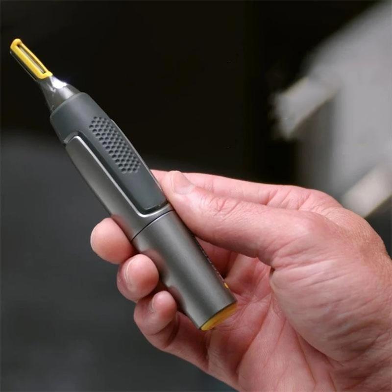 TrimVanta – Precision Trimmer with Titanium-Coated Stainless Steel Blade and LED Light