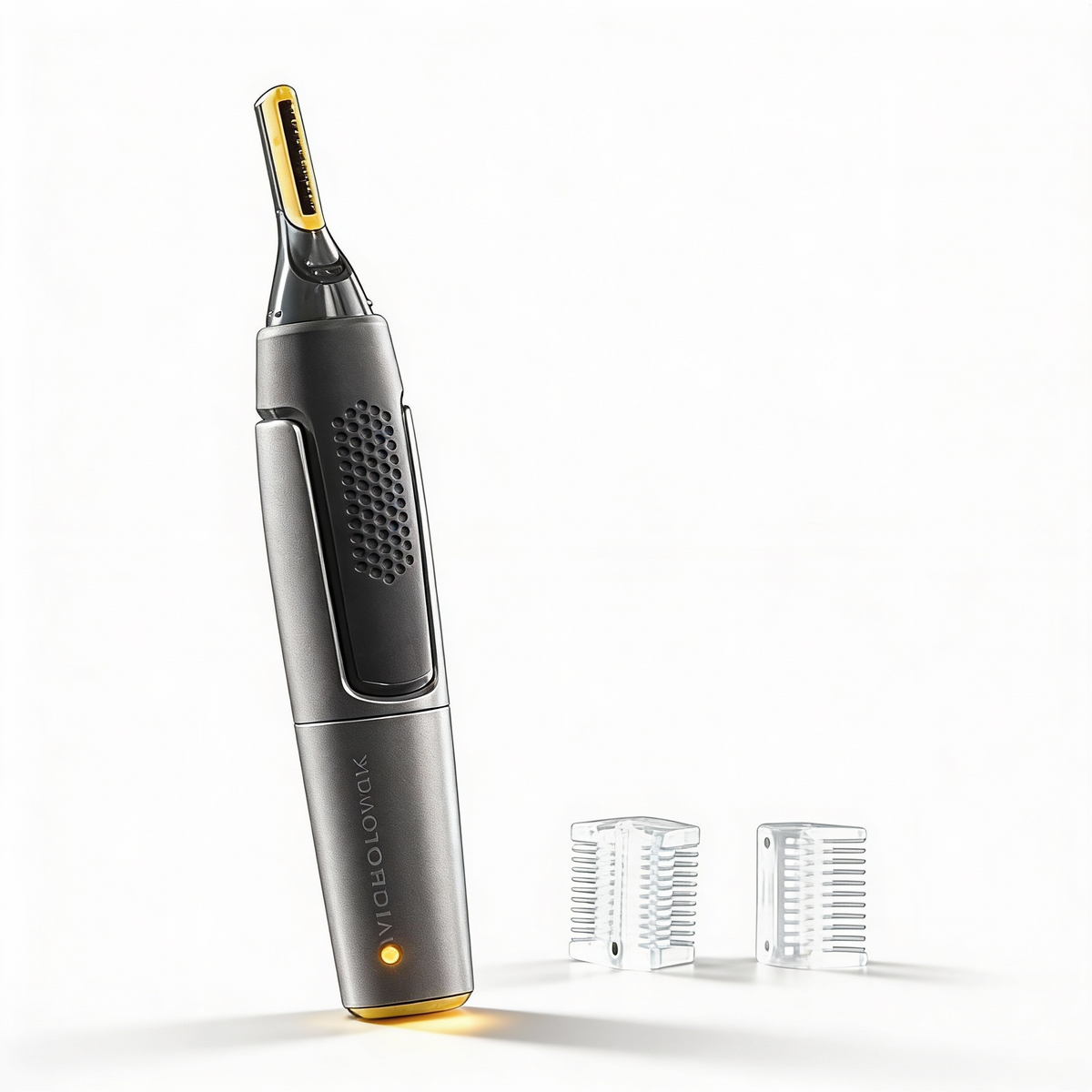 TrimVanta – Precision Trimmer with Titanium-Coated Stainless Steel Blade and LED Light