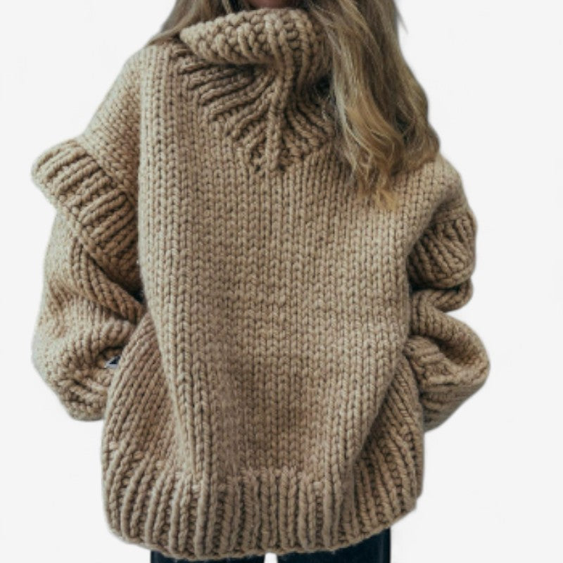 Maria – Oversized svetr s dlouhými rukávy