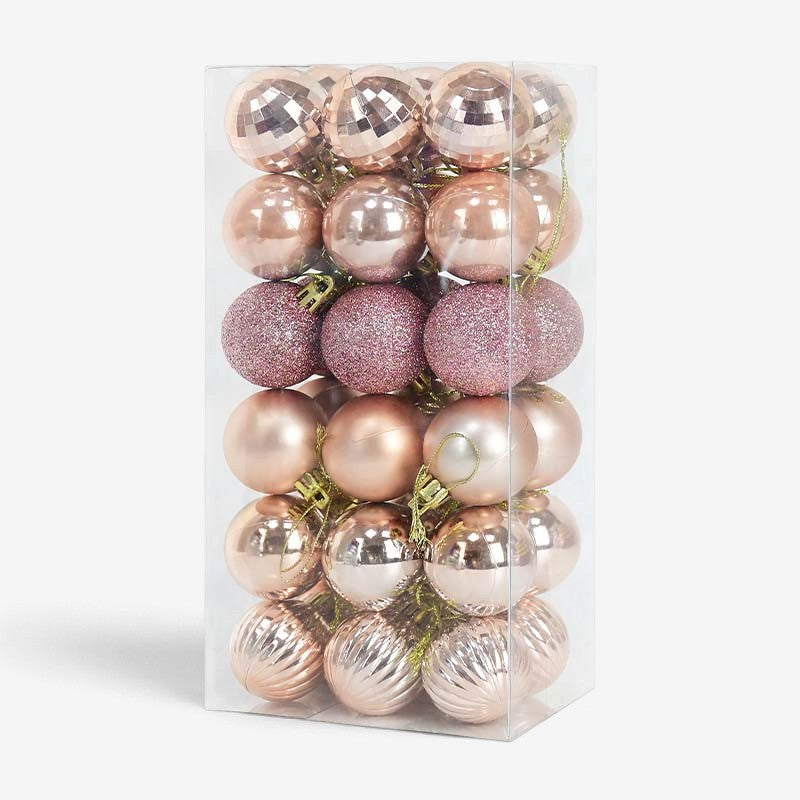 NoelBells - Bolas de Natal para árvore com estrutura em plástico