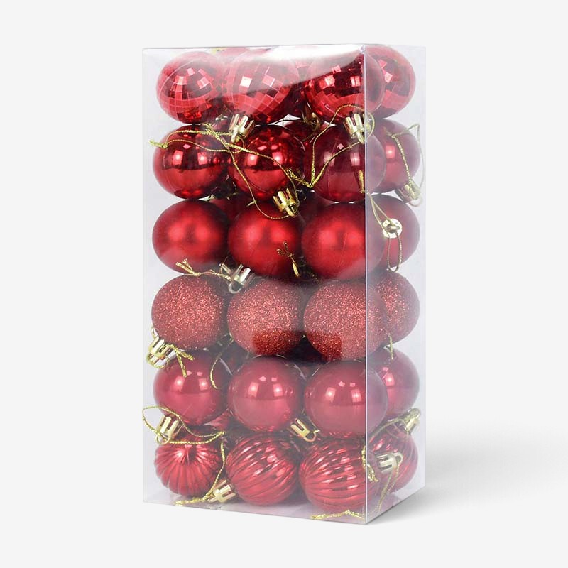 NoelBells - Bolas de Natal para árvore com estrutura em plástico
