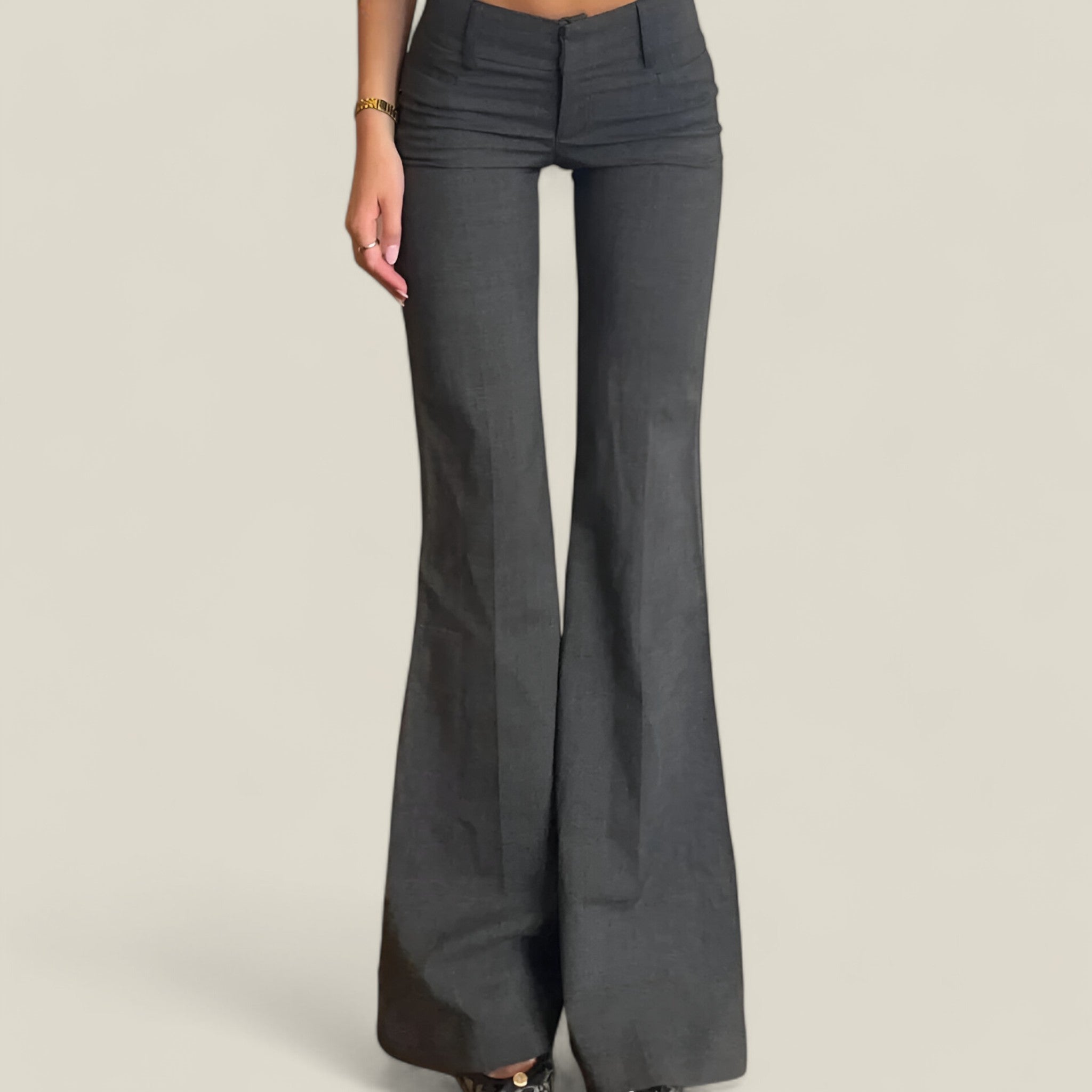 Athena - Spodnie slim fit z niskim stanem i nowoczesnym dopasowanym krojem