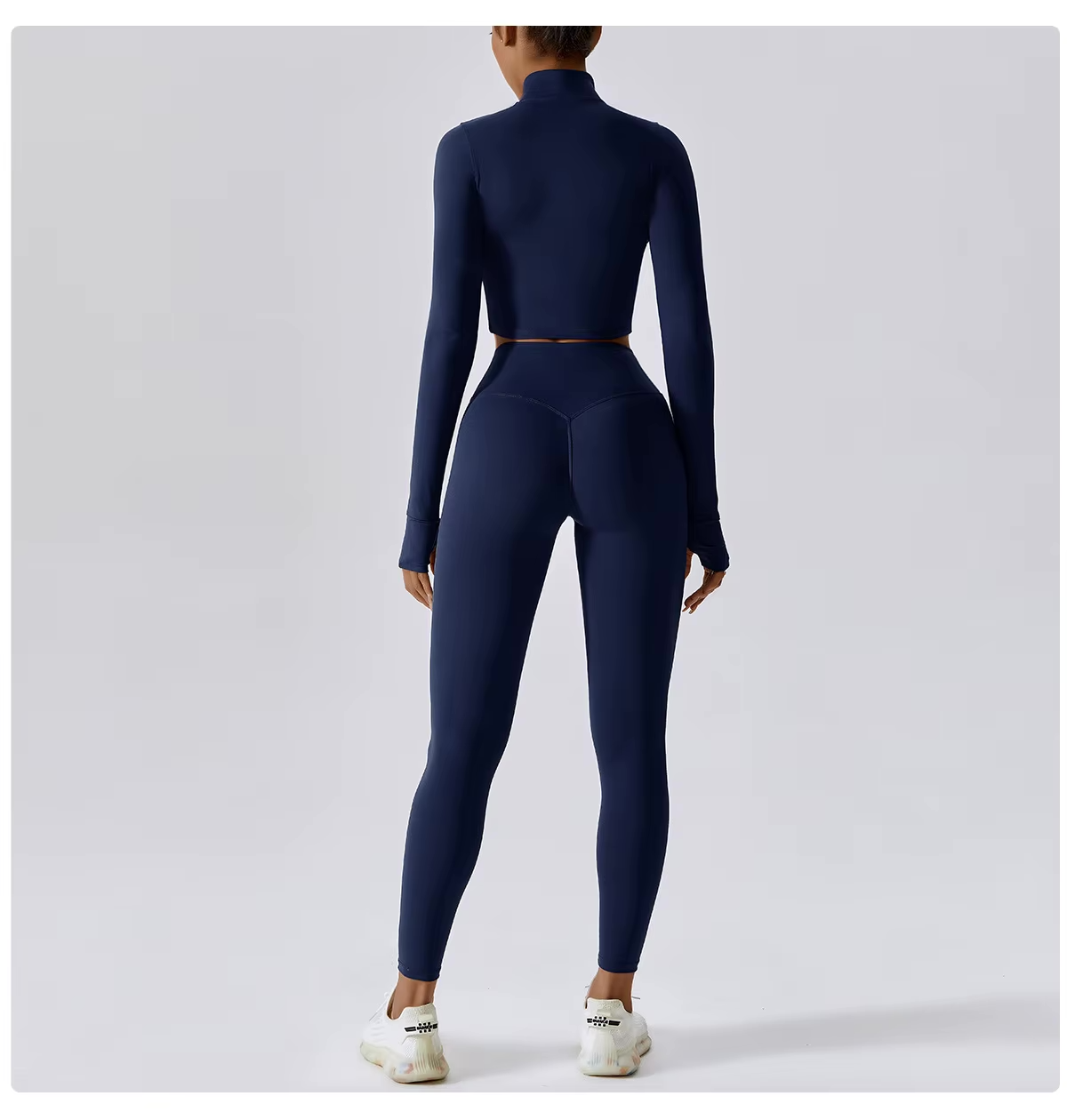 Nova – Ensemble d’entraînement trois pièces stylé avec haut zippé