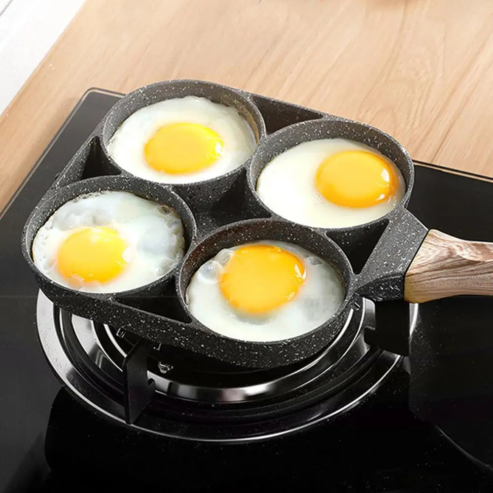 OmeletMaster - Tigaie În Patru Părți Pentru Micul Dejun Perfect
