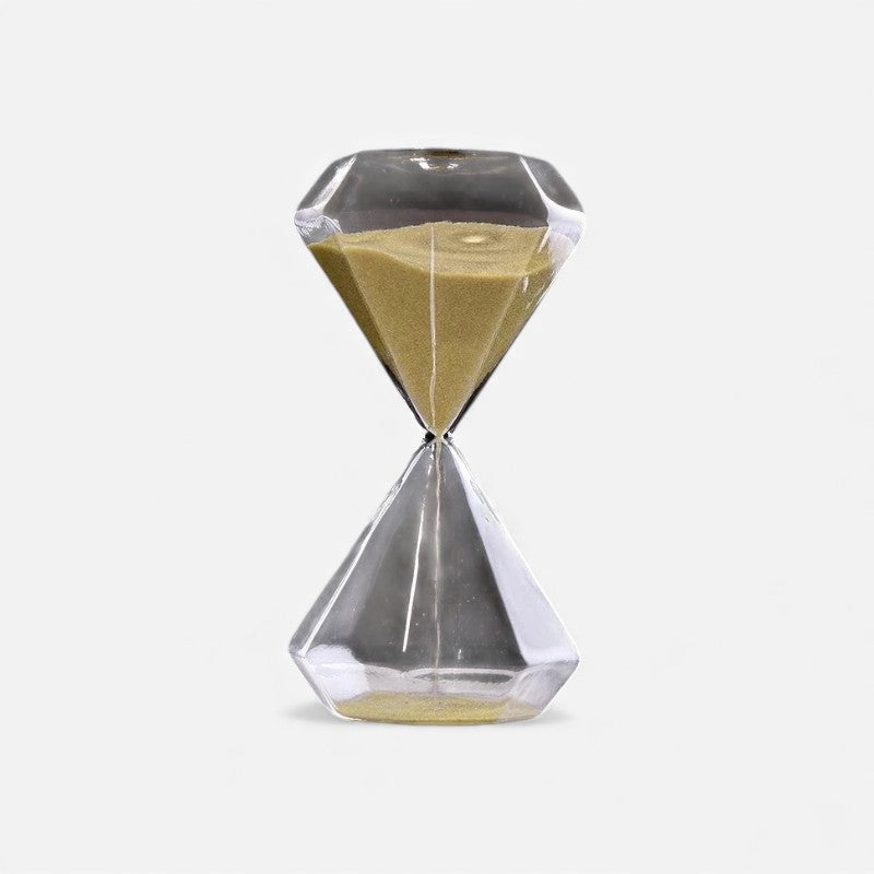 TimeGem – Clessidra Decorativa con Design Ispirato ai Diamanti e Creativo