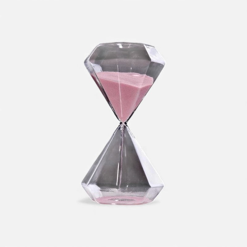 TimeGem – Clessidra Decorativa con Design Ispirato ai Diamanti e Creativo