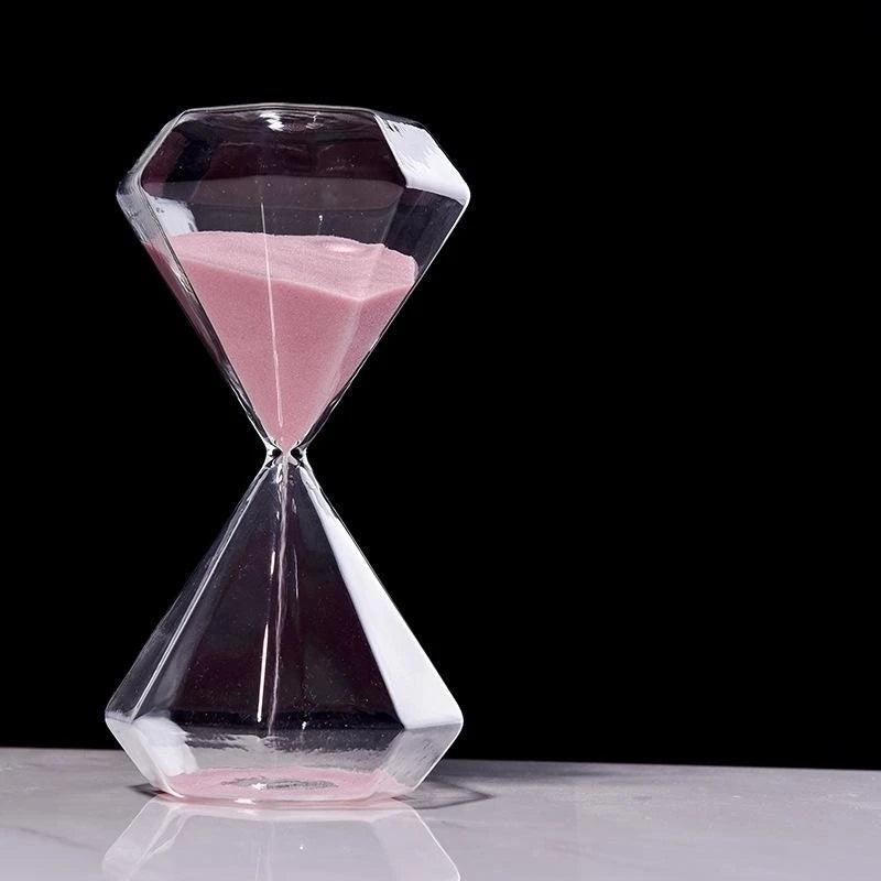 TimeGem – Clessidra Decorativa con Design Ispirato ai Diamanti e Creativo