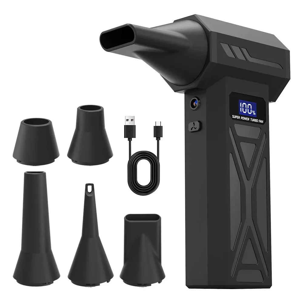 AirPulse - Cordless Air Blower With 4 Adjustable Speeds And LED Light