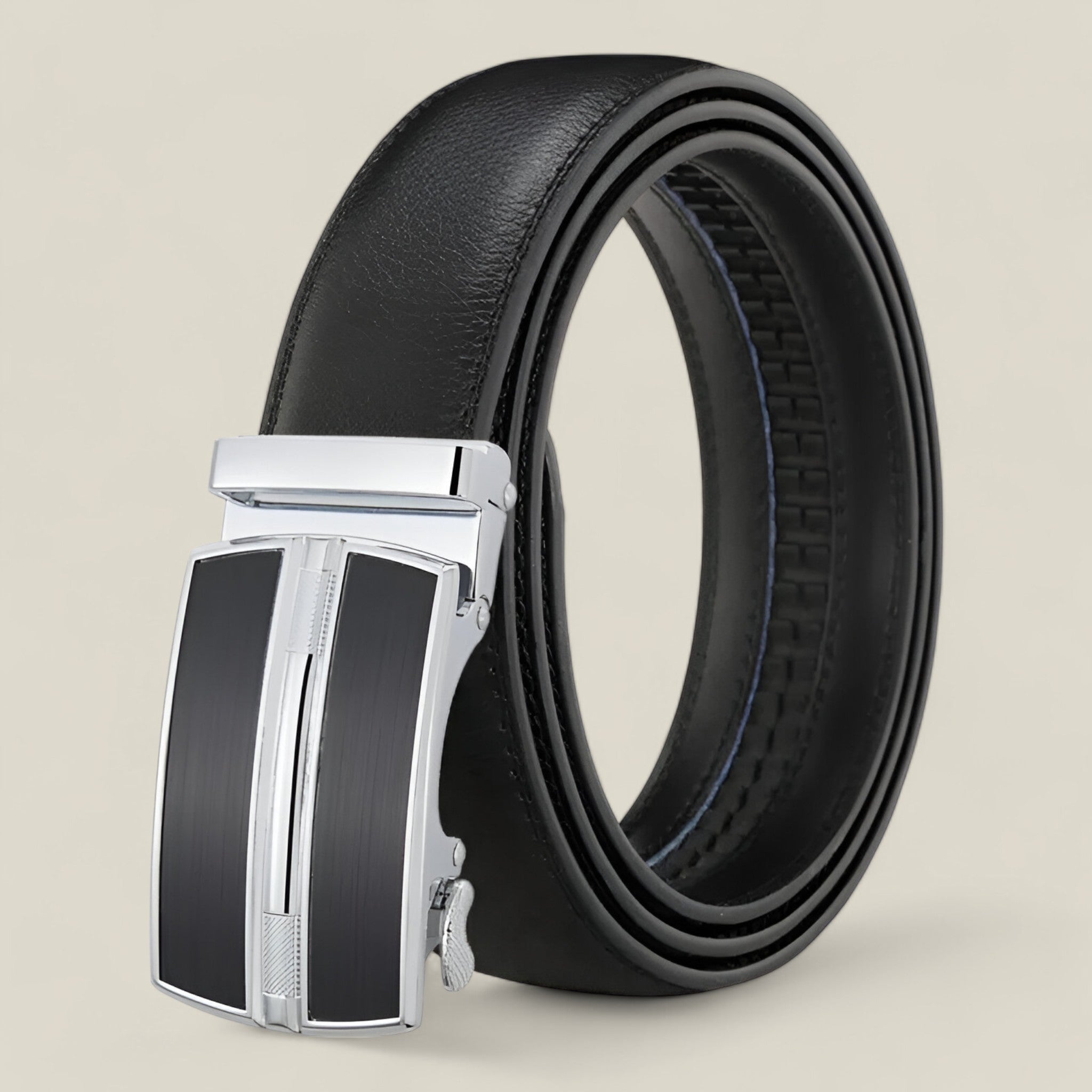 Lucas - Ceinture stylée au design intemporel avec boucle automatique épurée