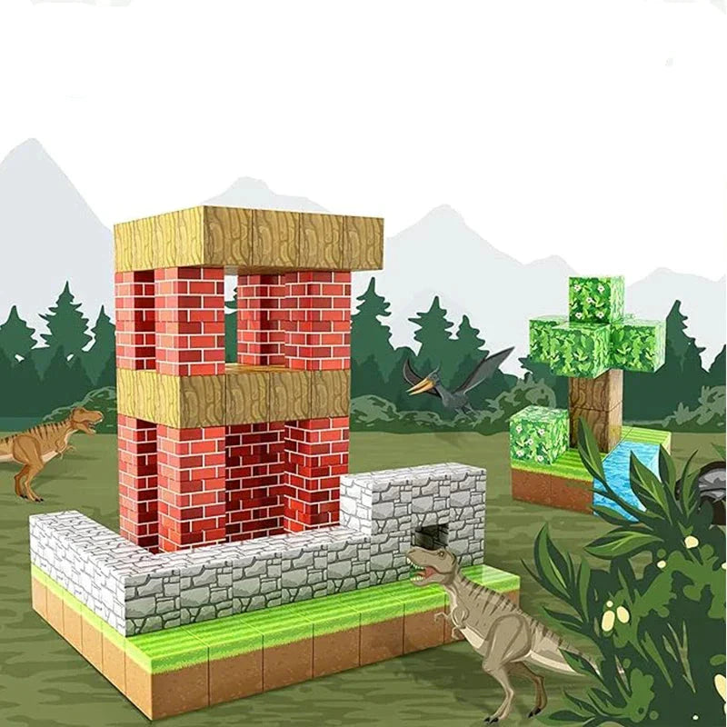 StemBlocks - Ensemble de blocs magnétiques pour stimuler l'imagination et l'apprentissage