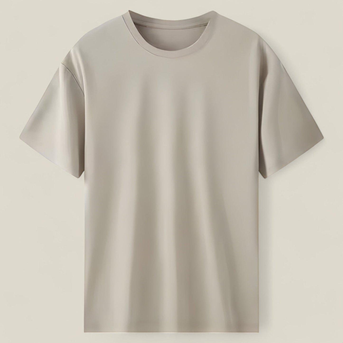 Liam – T-shirt classique à col rond, confortable avec manches courtes