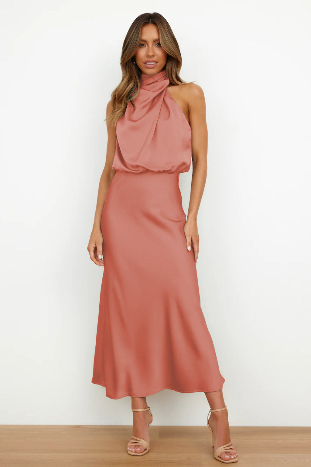 SilkElegance™ - Rochie cu umerii goi