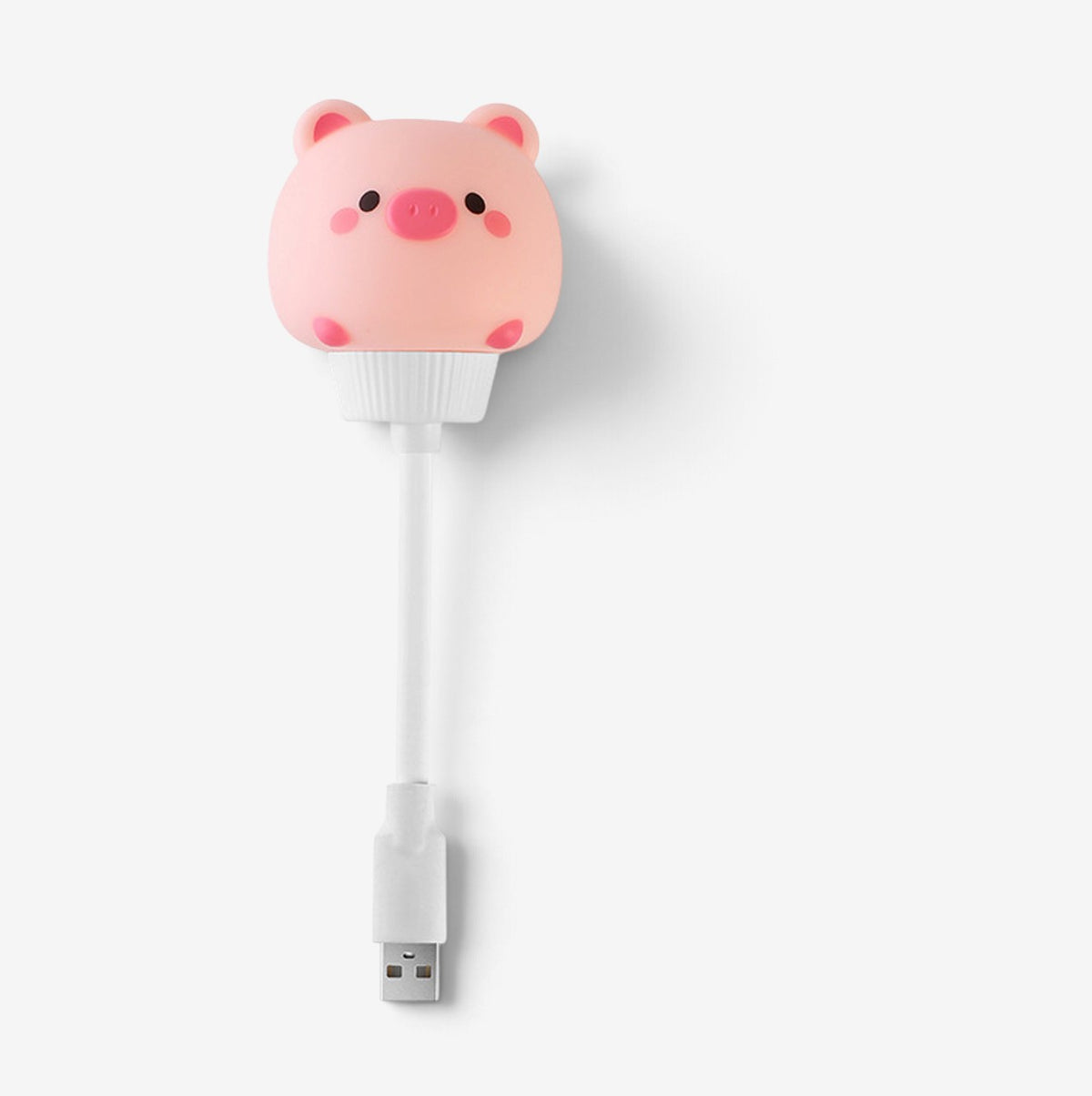 PawsGlow - Luce notturna LED USB con design di animali dei cartoni animati