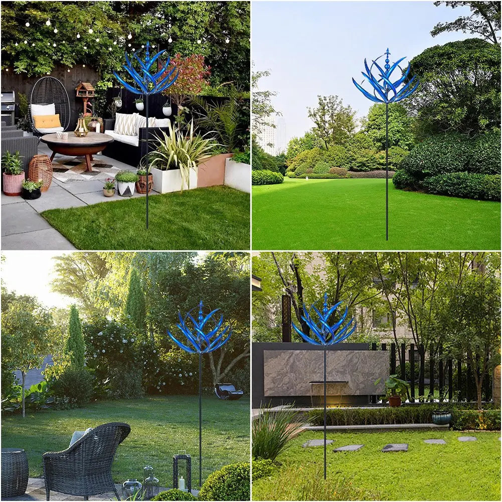 WhisperWind - Carillon éolien en métal élégant pour une expérience de jardin paisible et sereine