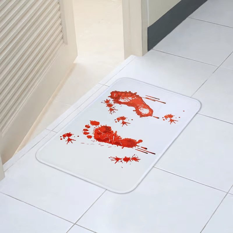 BloodBath - Bath Mat with Blood Splatter Design