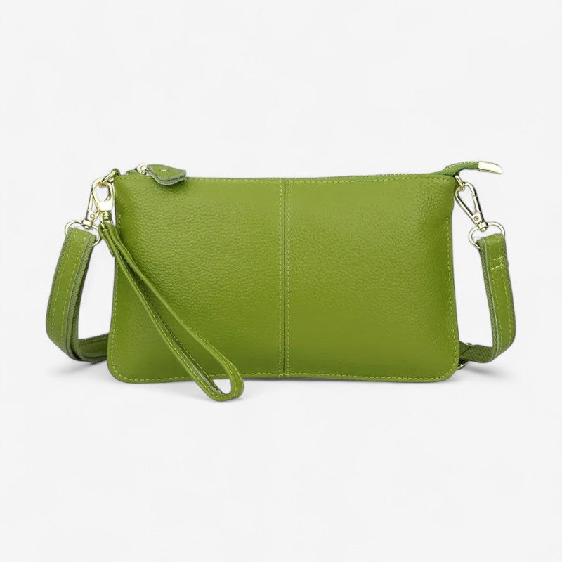 Lauren – Handbag with Buckle Strap and Zipper Pockets