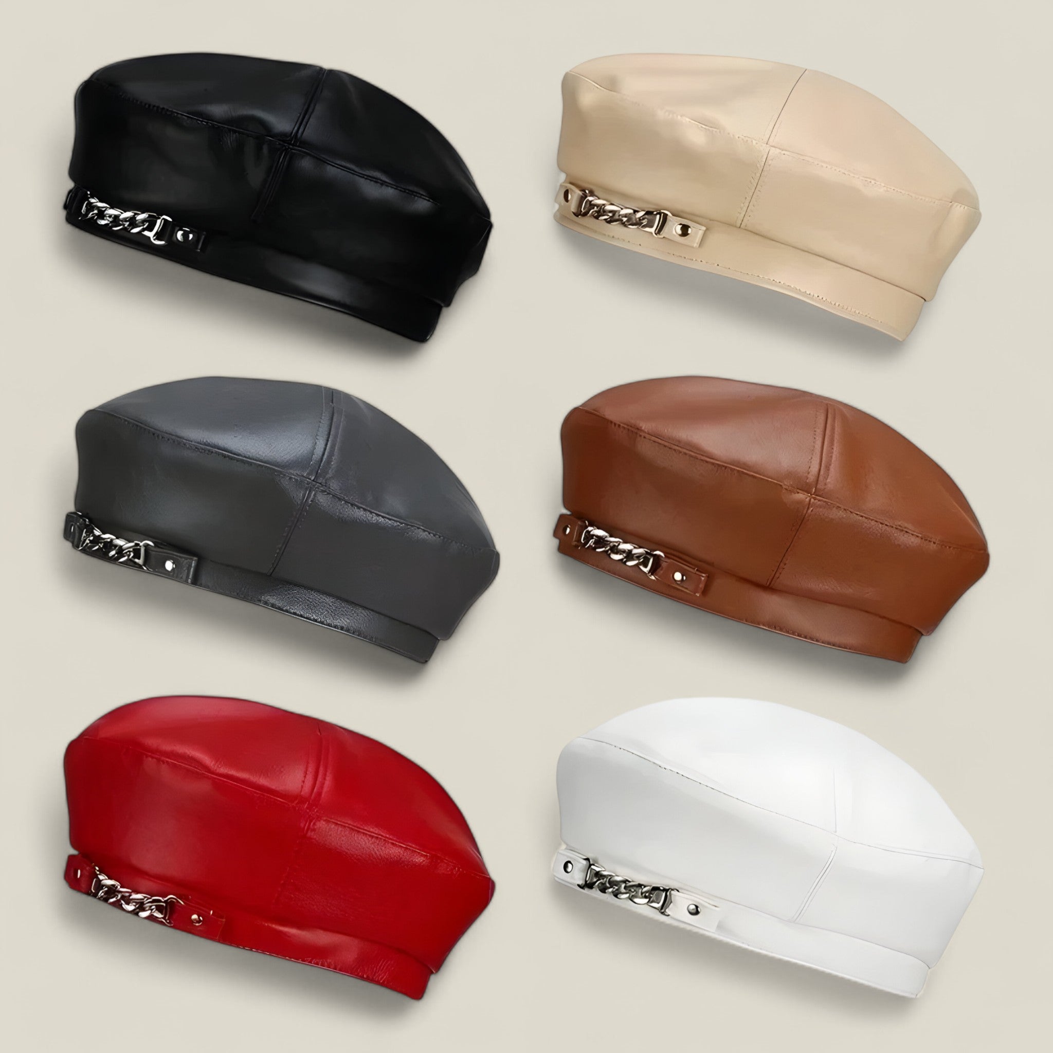 Riley - Beretă stilată cu design modern și elegant inspirat de pictori