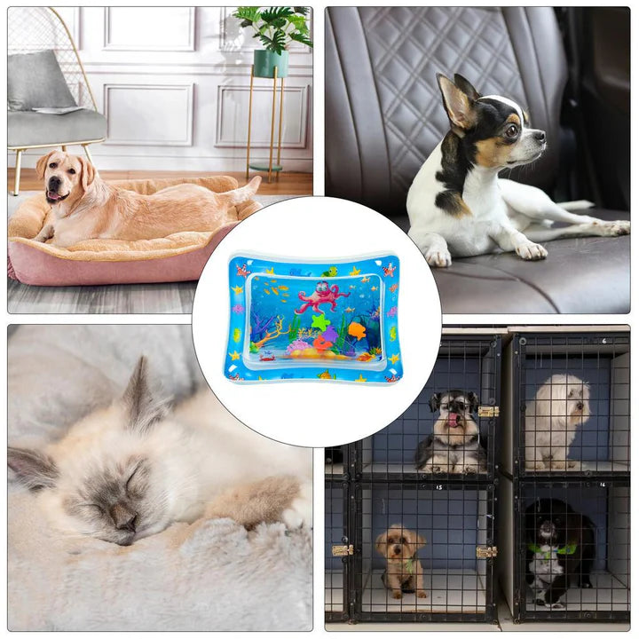 PawsSplash™️ - Tapis de Jeu Coloré pour Animaux