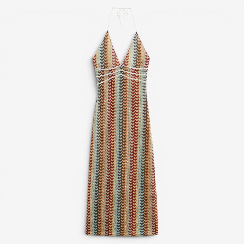 Women’s V-Neck Sleeveless Maxi Dress