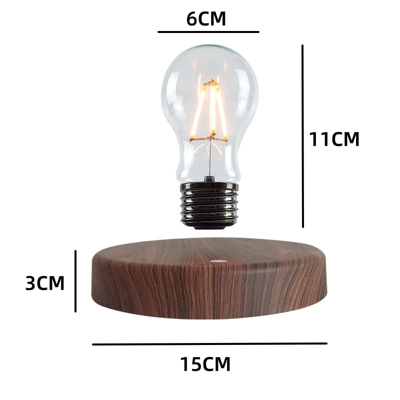 BulbGlow - Unosząca się lampa Edison z magnetyczną lewitacją