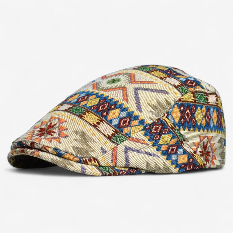 CapEase – Platte Pet met Bedrukt en Verstelbaar Ontwerp