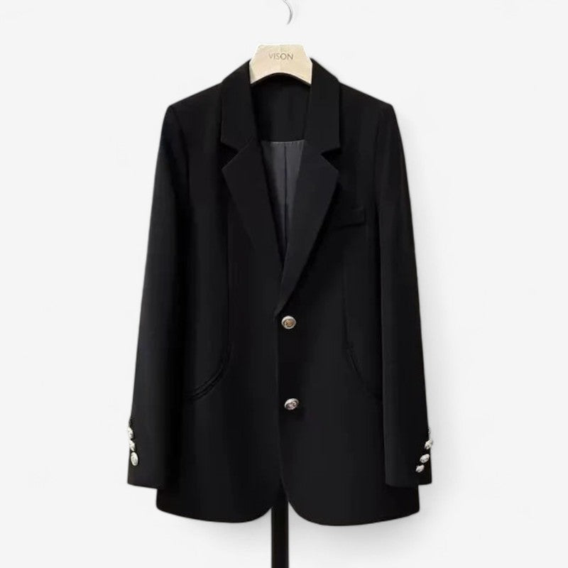 Gloria - Blazer s dlouhými rukávy, zapínáním na knoflíky a několika kapsami