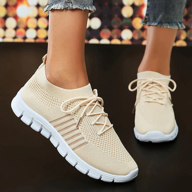 Ella - Chaussures essentielles du quotidien avec talon plat et bout rond