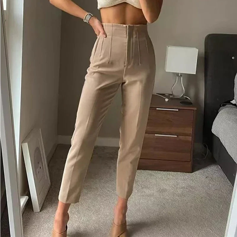 Elena - Pantaloni slim fit sofisticați pentru stil formal și smart-casual