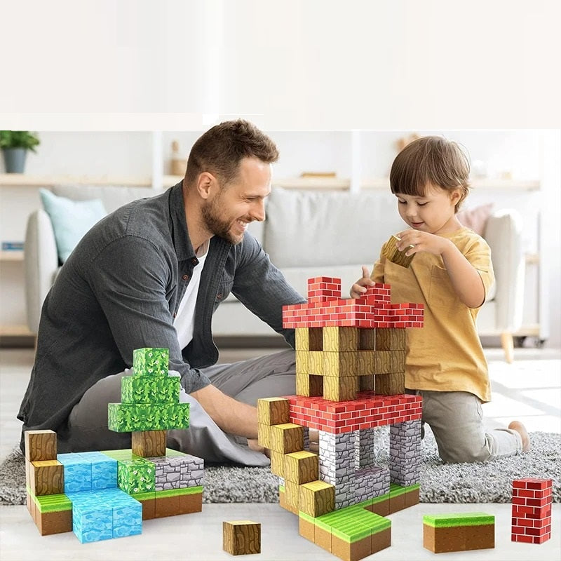 StemBlocks - Ensemble de blocs magnétiques pour stimuler l'imagination et l'apprentissage