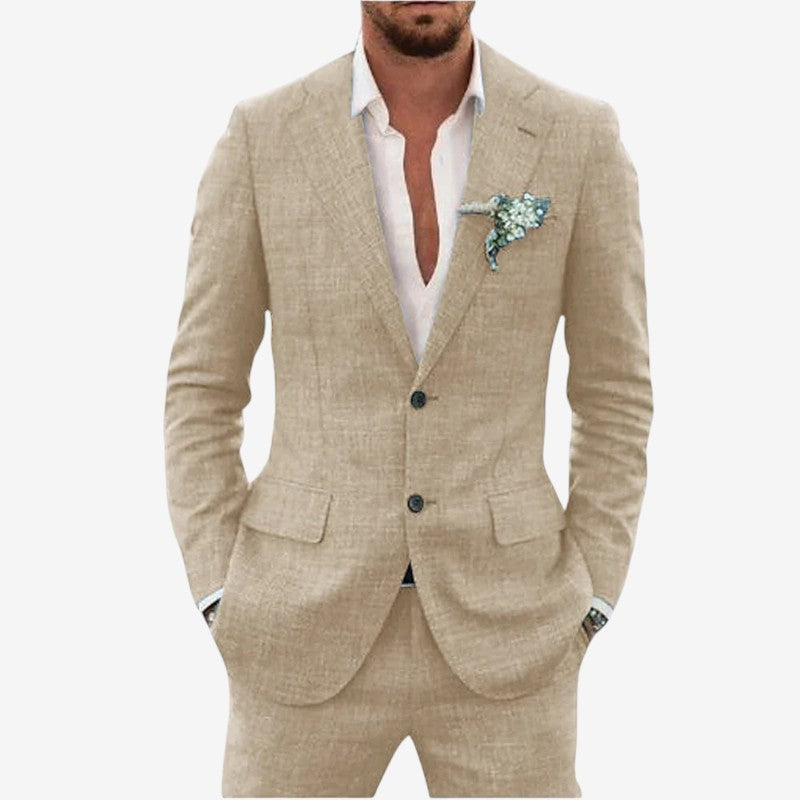 Costum două piese pentru bărbați, sacou și pantaloni