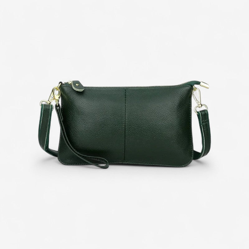 Lauren – Handbag with Buckle Strap and Zipper Pockets