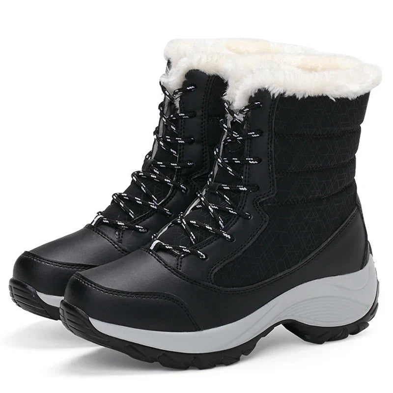 Lily – Non-slip platform boots with waterproof design