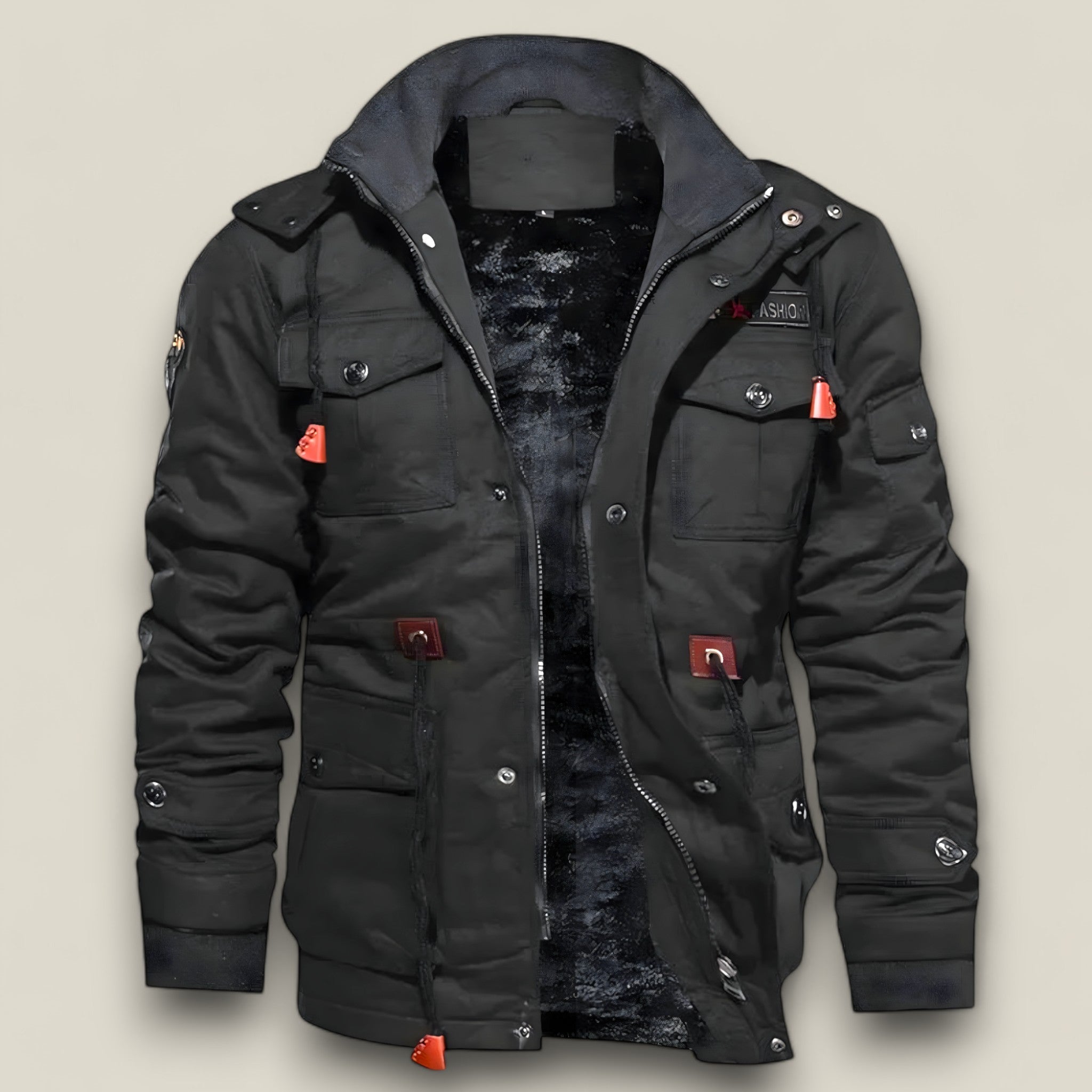 Benjamin - Tactical bomber jacket with practical pockets for outdoor use