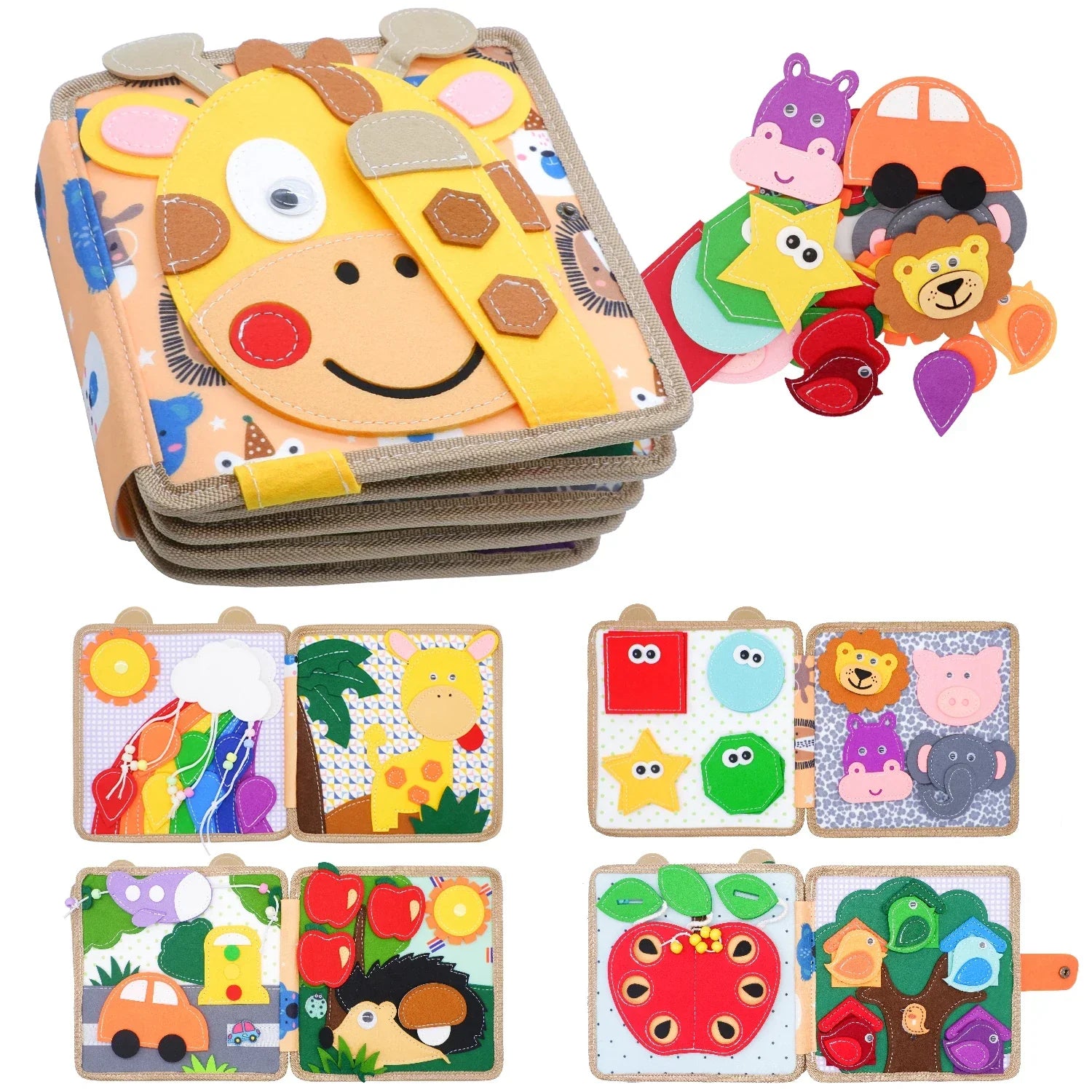 StoryBook - Montessori kniha příběhů s rozvojovými hrami