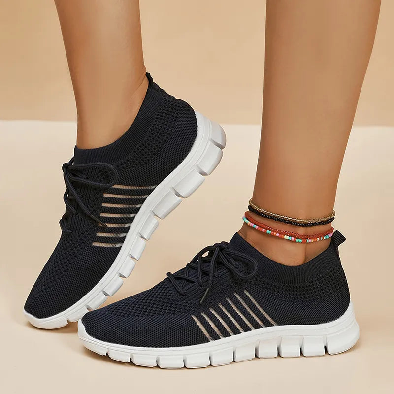 Ella - Chaussures essentielles du quotidien avec talon plat et bout rond